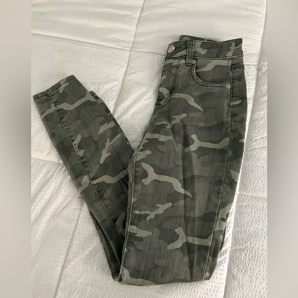 Camouflage Skinny Jeans
